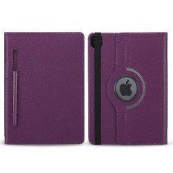 Leather-Cover-Stand-Case-With-Stylus-Pen-Slot for iPad Air 4, iPad Pro 11 (2022 / 2021 / 2020) (Purple) Leather-Cover-Stand-Case-With-Stylus-Pen-Slot for iPad Air 4, iPad Pro 11 (2022 / 2021 / 2020) (Purple)